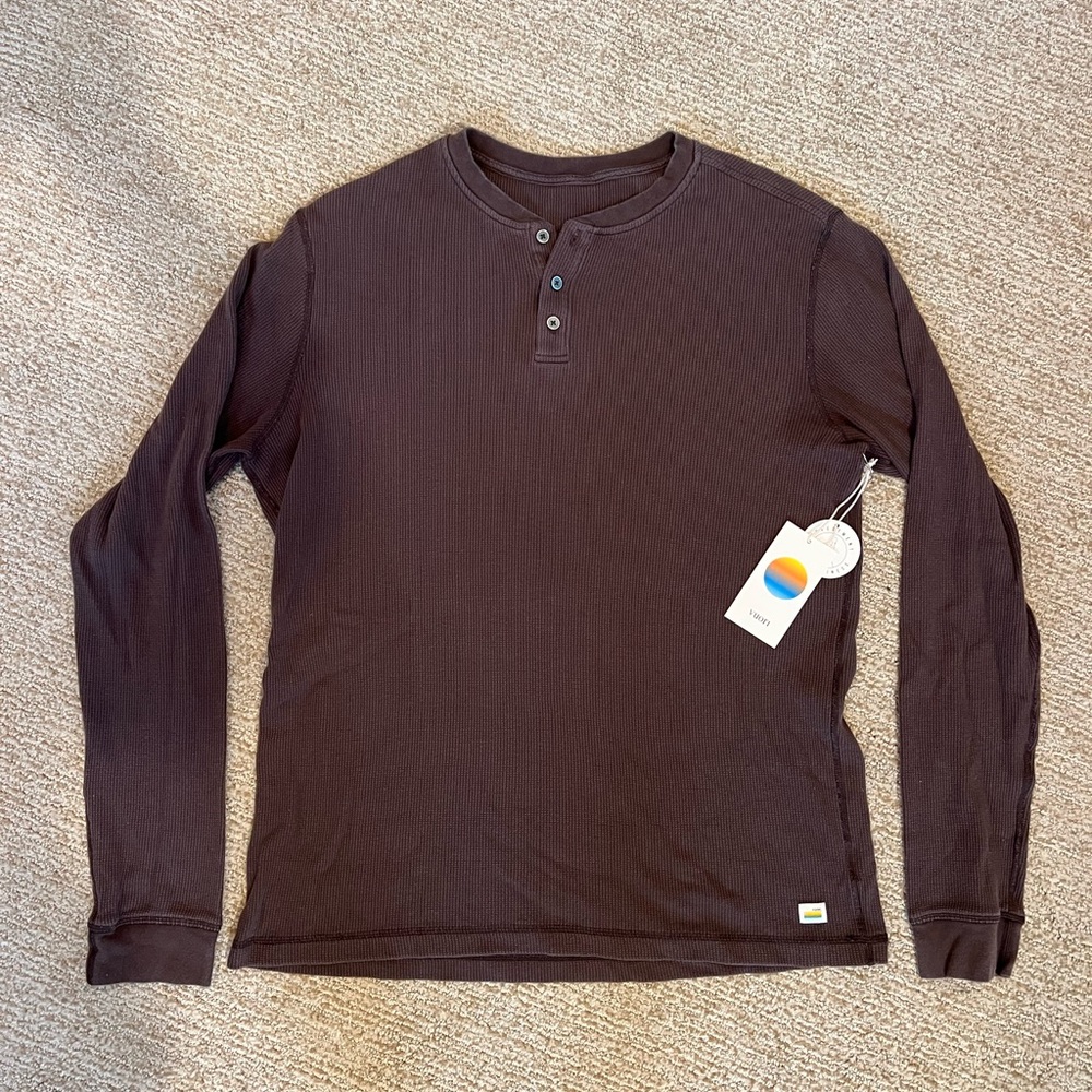 Vuori Waffle Henley in Java